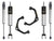 ICON 2020-2026 GM 2500/3500 HD, 0-2" Lift, Stage 1 Suspension System, Tubular