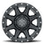 ICON Alloys Rebound HD, Satin Black, 17 x 8.5 / 8 x 6.5, 13mm Offset, 5.25" Backspace