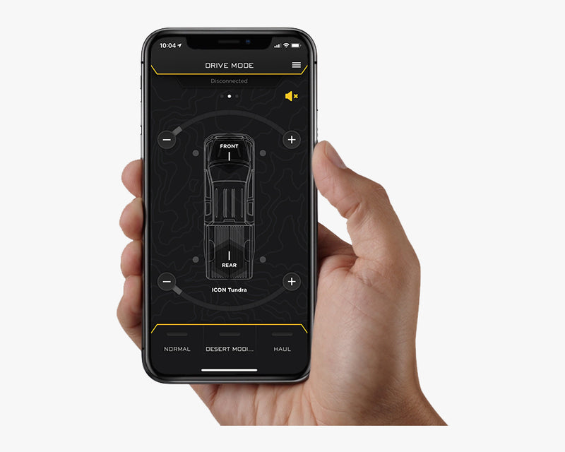 ICON 71704CP 3.0 VS CDCV Front Pair