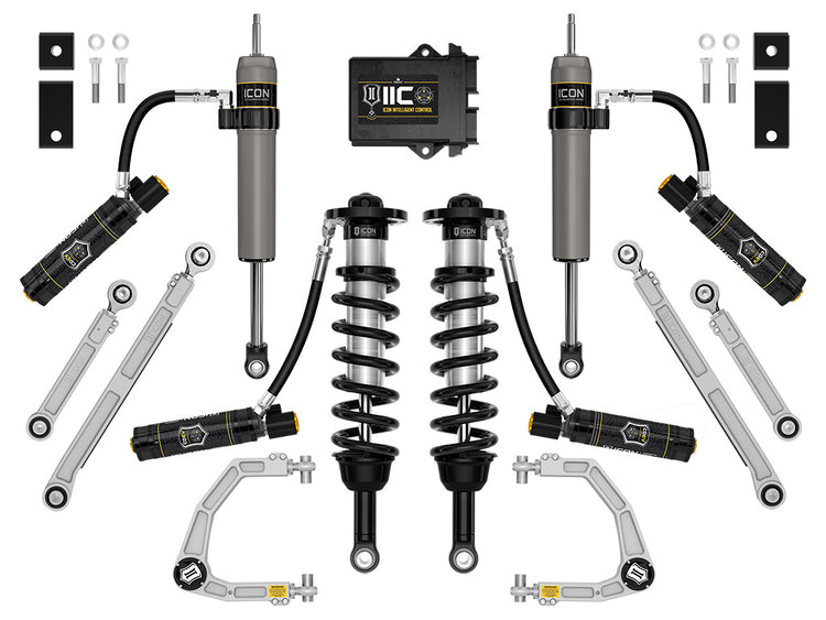 ICON 2022-2025 Toyota Tundra, 1.25-3.5" Lift, Stage 13, 2.5 Suspension System, Billet