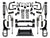 ICON 2022-2024 Toyota Tundra, 6" Lift, Stage 6 Suspension System, Tubular, CDCV
