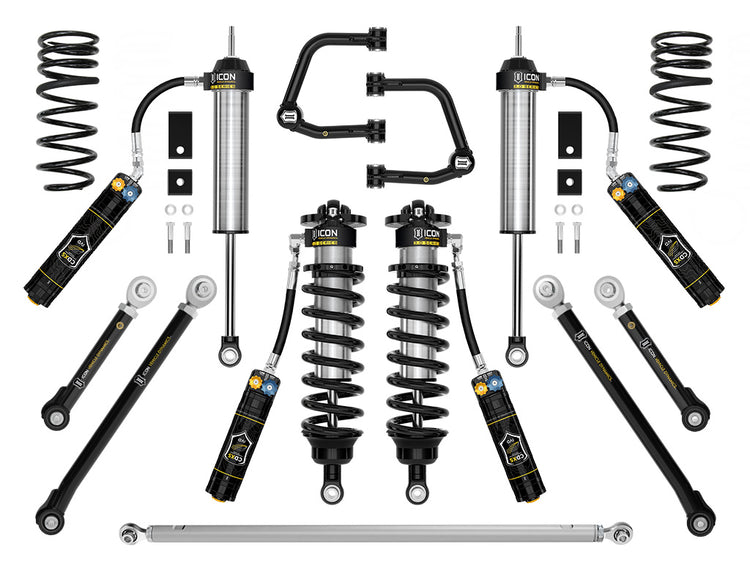ICON 2023-2025 Toyota Sequoia, 3-4.25" Lift, Stage 2 3.0 Suspension System, Tubular, CDXS