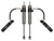 ICON 2024-2025 Toyota Tacoma, 0-1” Lift, Rear, V.S. 2.5 Aluminum Series Shock Absorbers, Remote Reservoir w/ CDEV, Pair