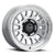 ICON Alloys Anza, Silver Machined, 17 x 8.5 / 6 x 135, 6mm Offset, 5" Backspace
