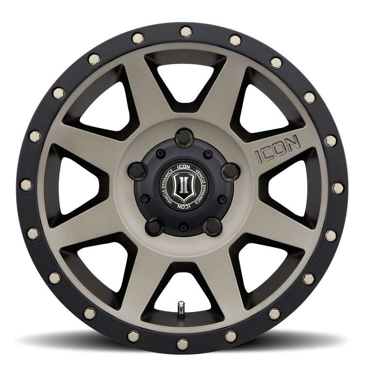 ICON Alloys Rebound, Bronze, 18 x 9 / 5 x 150, 25mm Offset, 6" BS
