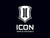 ICON Vehicle Dynamics Stacked Logo Sticker, White, 6” Tall