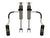 ICON 2011-2026 Chevrolet Silverado/GMC Sierra 2500/3500 HD, 0-3.5” Lift, Front, V.S. 2.5 Aluminum Series Shock Absorbers, Remote Reservoir w/ CDCV, Pair