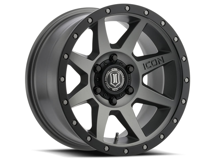 ICON ALLOYS REBOUND TITANIUM - 18 X 9 / 6 X 5.5 / 25MM / 6