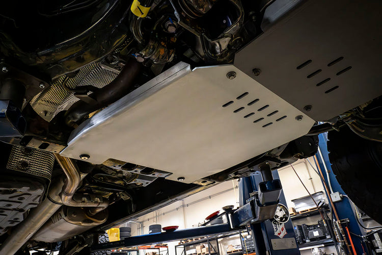 ICON 2024-2025 Toyota Tacoma/2025 Toyota 4Runner, Gas/Automatic, Transmission Skid Plate Kit