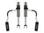 ICON 2011-2026 Chevrolet Silverado/GMC Sierra 2500/3500 HD, 0-3.5” Lift, Front, V.S. 2.5 Aluminum Series Shock Absorbers, Remote Reservoir, Pair