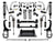 ICON 2022-2024 Toyota Tundra, 6" Lift, Stage 5 Suspension System, Billet