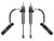 ICON 2025-2026 Toyota 4Runner, 0-3” Lift, Rear, V.S. 2.5 Aluminum Series Shock Absorbers, Remote Reservoir w/ CDEV, Pair