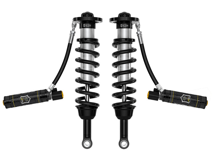 ICON 2025 Toyota 4Runner 2WD, 1.25-3" Lift, Front, 2.5 Series Coilover Kit, Remote Reservoir w/ CDEV