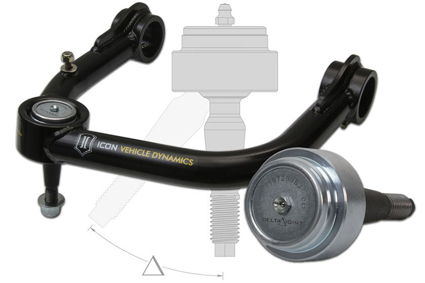 Delta Joint | ICON Vehicle Dynamics | Heavy Duty Ball Joints