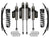 ICON 2017-2019 Ford F-250/F-350 4WD Diesel, 2.5" Lift, Stage 2 Suspension System w/ Expansion Packs