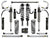 ICON 2010-2024 Toyota 4Runner, 0-3.5" Lift Stage 9 Suspension System, Billet UCA