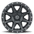 ICON Alloys Rebound, Satin Black, 17 x 8.5, 5 X 4.5, 0MM Offset, 4.75" BS