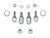 ICON 2005-2022 Ford F-250/F-350 Super Duty 4WD, Ultimate Front End Kit, Stage 1