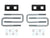 ICON 2015-2022 Chevrolet Colorado/GMC Canyon 1" Lift Block Kit