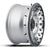 ICON Alloys Hammer Pro, Silver Machined, 17 x 8.5 / 6 x 5.5, 25mm Offset, 5.75" BS
