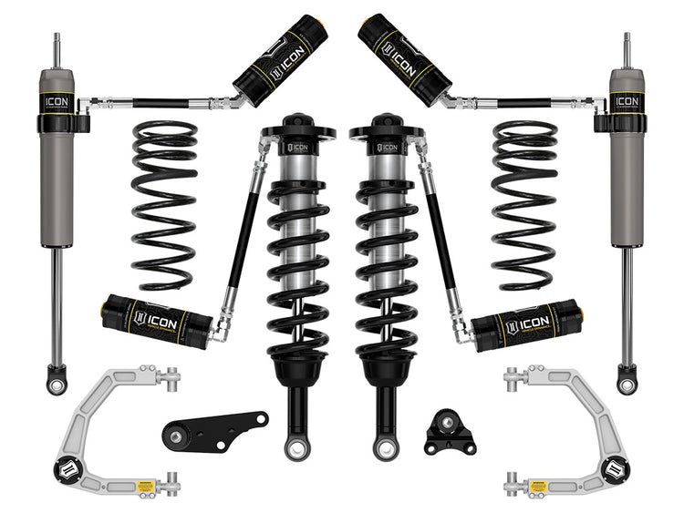 ICON 2024-2025 Toyota Tacoma 1.25-3" Lift, Stage 4 Suspension System, Billet, Triple Rate Rear Springs