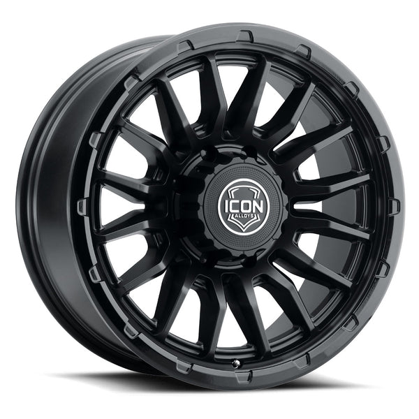 引取限定(盛岡近辺搬送可) ICON DYLAN FULL CARBON SUP ICON Alloys Cajon, Double Black, 20 x 9 / 8 x 170, 6mm Offset, 5.25