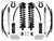 ICON 2017-2023 Ford F-250/F-350 Super Duty 4WD, 2.5-3" Lift, Stage 1 Coilover System w/ Expansion Packs