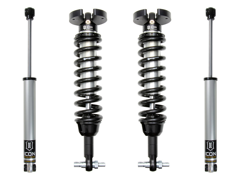 ICON Vehicle Dynamics 1.5-3.5in Lift, Stage 1 Suspension System for 2019-2026 Chevrolet Silverado 1500 (5.3L V8, 6.2L V8)