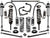 ICON 2003-09 Lexus GX470, 0-3.5" Lift, Stage 7 Suspension System, Tubular UCA