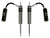 ICON 1997-2023 Nissan Patrol Y61, 0-2.5" Lift, Front, V.S. 2.5 Aluminum Series Shock Absorbers, Remote Reservoir w/ CDCV, Pair