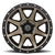ICON Alloys Rebound, Bronze, 17 x 8.5 / 5 x 5.5, 0mm Offset, 4.75" BS