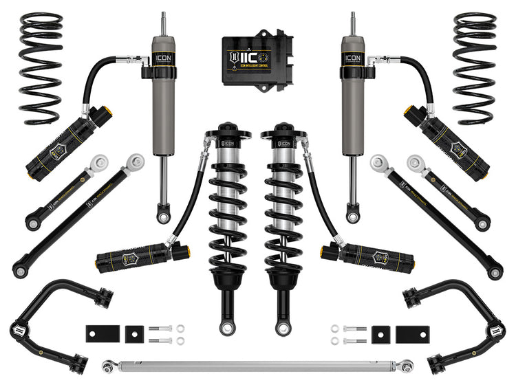 ICON 2023-2025 Toyota Sequoia, 3-4.5" Lift, Stage 12 Suspension System, Tubular, TRD